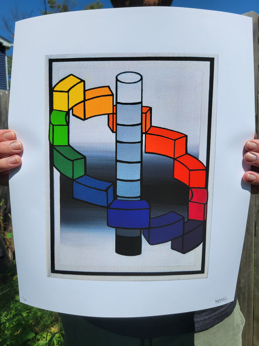 Fine Art Print Chroma Study #3