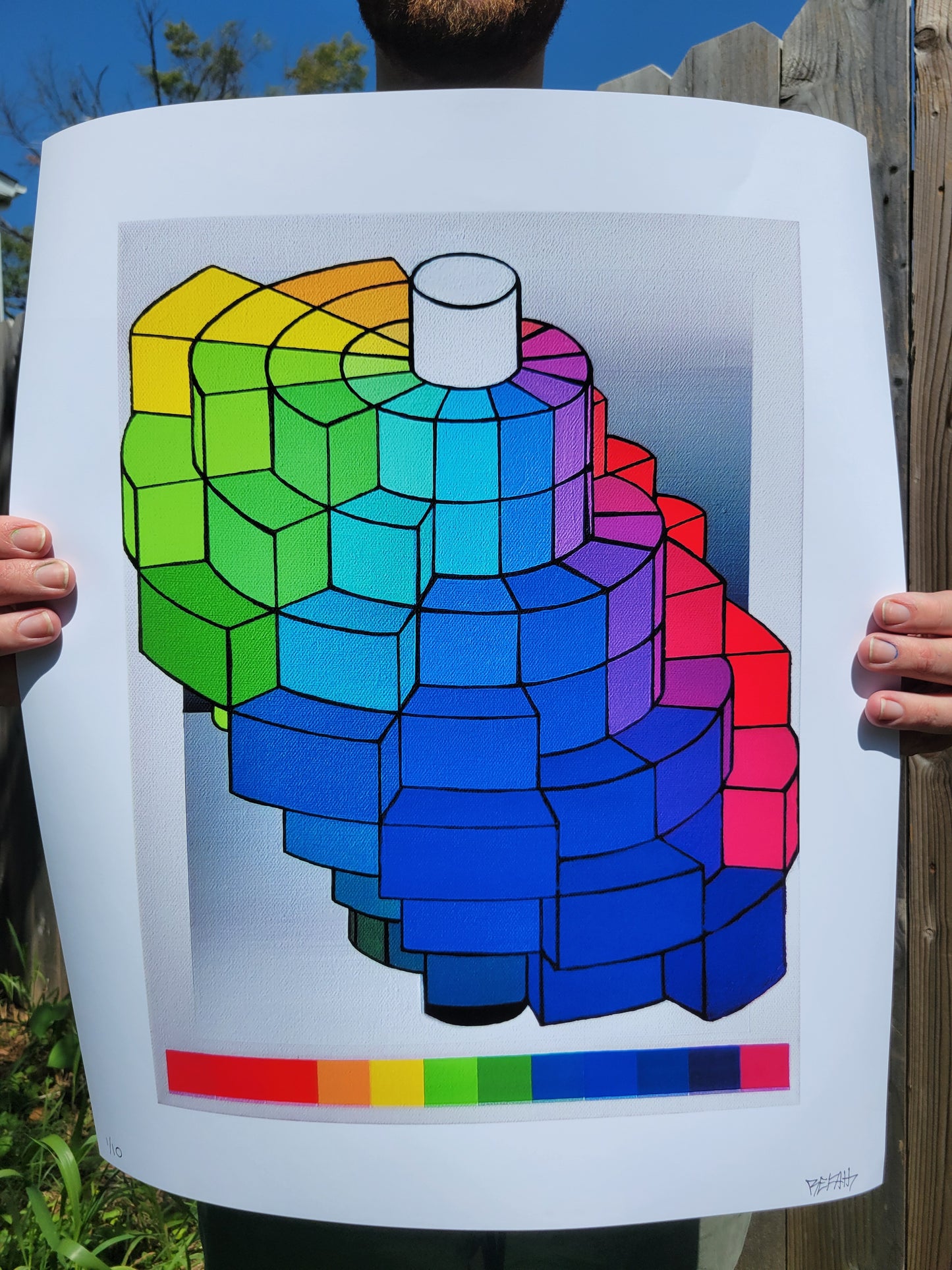 Fine Art Print Chroma Study #5