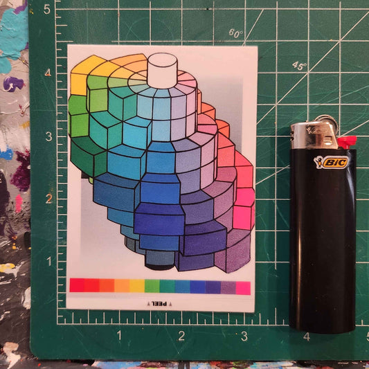 Sticker Chroma Study #5