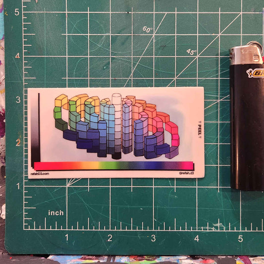 Sticker Chroma Study #6